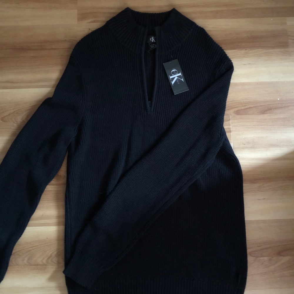 ❌SOLD❌ Calvin Klein Knit Half-Zip Sweater NWT
